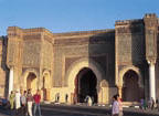 Stadttor von Meknes - UNESCO Weltkulturerbe in Marokko